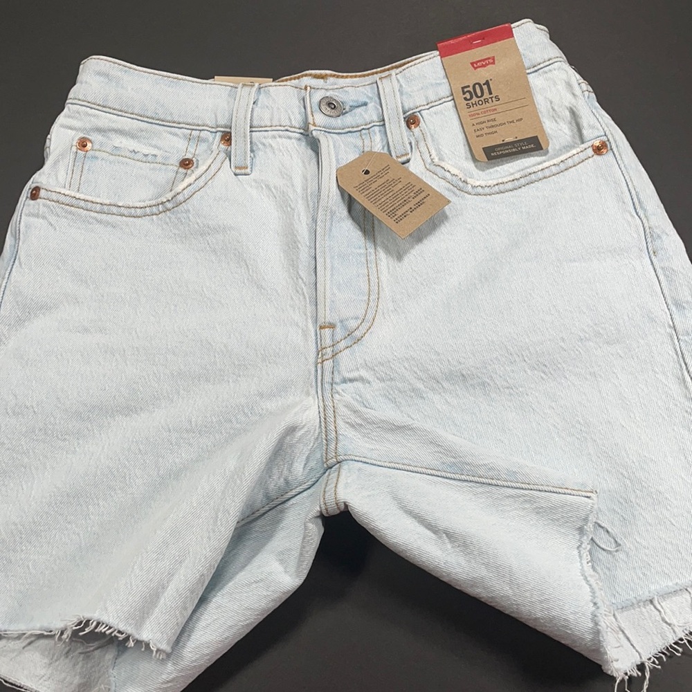 CLEARANCE PRICE FIRM 501 High Rise Shorts
